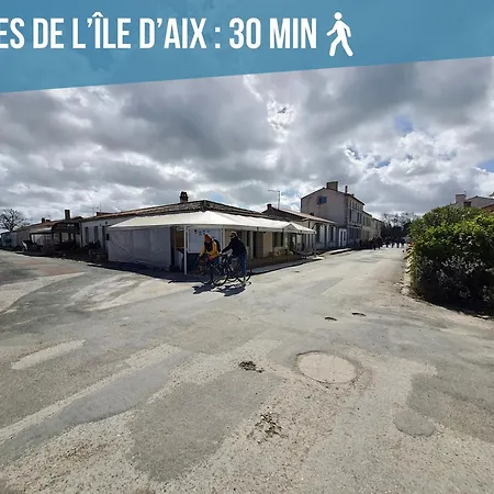 Pavillon Les Pieds Dans L'eau Vue -ile D'aix Holiday home *